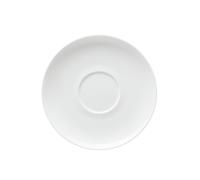 Sottotazza Rosenthal Jade Bianca Per Caffè Au Lait / Sottotazza Per Zuppa 18 Cm