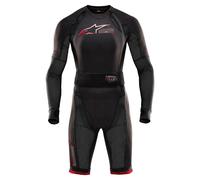 Sottotuta Alpinestars Tech Air 10 Airbag Race System Nero Rosso Brillante XXL