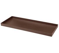 Sottovaso 101x41x5,5cm in Resina Tulli Schio 100 Bronzo