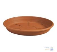 SOTTOVASO A CILINDRO PLASTIME IN POLIPROPILENE COLORE TERRACOTTA cm 45x6