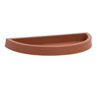 Sottovaso a semicerchio 45 cm in plastica