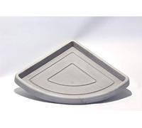 Sottovaso Angolare in Resina 42 cm. Greystone