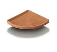 Sottovaso Angolare in Resina 47 cm. Anticato