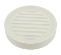 Sottovaso con Rotelle Bianco per Vasi, Mobile e Robusto da Giardino | Pp, Gomma e Acciaio, Design con Ruote Nascoste e Raccolta Acqua, per Piante in Vaso e Supporto Stabile