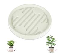 Sottovaso con Ruote, Portavasi con Ruote Adatto a Vasi con Diametro di Base Fino a 22 CM, Carrello per Piante Capacità di Carico 50 Kg, Carrello per Piante con Ruote Adatto per Soggiorno, Balcone