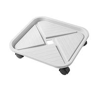 Sottovaso Con Ruote, Portavasi Su Ruote Portavasi Vassoio Da Giardino, Supporto Per Vaso Di Fiori Quadrato Su Rotelle, Carrello Per Fioriera Con Ruote