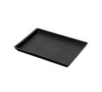 Sottovaso Giapponese in plastica a bordo diritto per bonsai 19x13x1,2 cm - D6