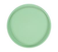 Sottovaso in ceramica per piante, sottovaso da 6,3 pollici [Round Lake Blue]