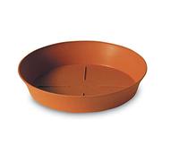 Sottovaso in plastica rotondo per piante e fiori diametro 22 cm.