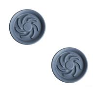 Sottovaso in resina robusta, confezione da 2 pezzi, resistente alle crepe | Resina robusta resistente alle crepe, materiale resistente allo sbiadimento, resiste ai cambiamenti climatici, costruzione
