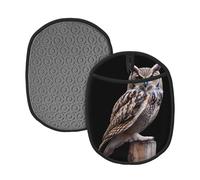 Sottovaso in silicone con gufo sinistro, per tavolo da cucina/picnic all'aperto/hot pot essenziale (1-2 pezzi opzionali)