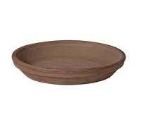 Sottovaso in terracotta Deroma Standard moka Ø 15 cm Grafite