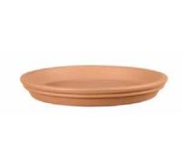 Sottovaso in Terracotta per Vaso Made in Italy - Piattini Cotto, Diametro 46 cm, Altezza 5 cm - Adatto per Vaso con Base Massimo 38 cm