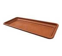 Sottovaso max 100cm colore cotto ideale per esterni e interni