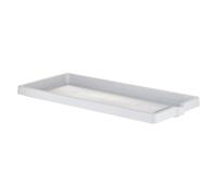 SOTTOVASO PER FIORIERA RETTANGOLARE cm 75 x 33,5 x 4,5 - ghiaccio