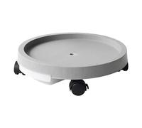 Sottovaso per piante con ruote - Rolling Plant Dolly Pot Base - Sottovaso con serbatoio dell'acqua e ruote bloccabili, base per grandi vasi di fiori e vasi da fiori Tsuchiya
