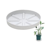 Sottovaso per vasi da Fiori, in Polipropilene, Robusto e Traspirante, per contenitori per Piante e piattini per Piante per Giardino e casa