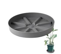 Sottovaso per vasi da Fiori, Traspiranti e robusti, Design drenante efficiente, piattini stabili per Piante, per Interni ed Esterni