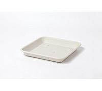 SOTTOVASO PLASTICA QUADRO CM.30 x 30 BIANCO PIETRA