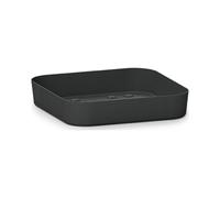 Sottovaso Quadrato Cleo 27 cm Antracite