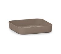 Sottovaso Quadrato Cleo 27 cm Avana
