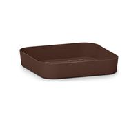 Sottovaso Quadrato Cleo 32 cm Bronzo