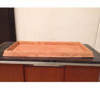 SOTTOVASO RETTANGOLARE 81X37XH6 cm in Resina PER VASI, COMPOSIZIONI, DECORAZIONI