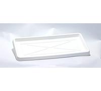 Sottovaso Rettangolare in Resina cm. 120 Bianco
