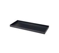 Sottovaso Rettangolare per Vaso a Cassettone Schio Tera Cassa Antracite 60x24,5