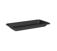 Sottovaso Rettangolare per Vaso a Cassettone Tikal Saucer Ash 82x36 cm in