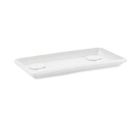 SOTTOVASO RETTANGOLARE Sottofioriera in plastica Anthea 100cm Veca 94 X 40 X 4,5