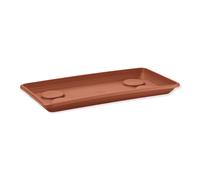 SOTTOVASO RETTANGOLARE Sottofioriera in plastica Anthea 100cm Veca 94 X 40 X 4,5