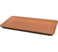 SOTTOVASO RETTANGOLARE TERRACOTTA 80 72X32X4,8HCM X VASO FESTONATO
