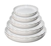Sottovaso rotondo in plastica, confezione da 10 pezzi, per piante grasse, per contenere gocce d'acqua e terreno (15 cm + 17 cm + 19 cm + 22 cm + 25 cm)