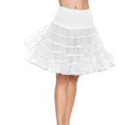 Sottoveste di media lunghezza O/S BIANCO