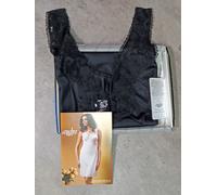 Sottoveste donna spalla larga con forma seno ed inserti in pizzo ANDRA art 84
