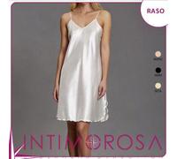 Sottoveste donna spalla stretta Andra 832 raso setificato