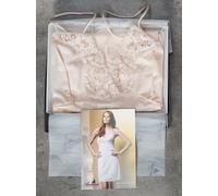 Sottoveste donna spalla stretta con reggiseno ed inserti in pizzo ANDRA art 85