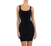 SENSI' Sottoveste Modellante e Contenitiva da Donna, Senza Cuciture Seamless in Microfibra, Made in Italy (Nero)