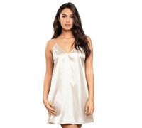 Sottoveste spallina stretta e scollo a punta RS759 Kissimo