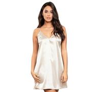 Sottoveste spallina stretta e scollo a punta RS759 Kissimo