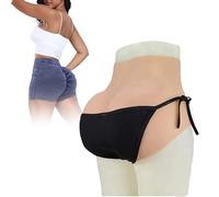 SoTUCR Mutande in Silicone da Donna sollevatrici per Fianchi Shaper Push-up Triangolare, Mutandine a Vita Alta, esaltazione dei Glutei per Drag Queen,Color 3,Upgraded