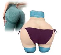 SoTUCR Mutande in Silicone Grossi Realistiche Sollevatore per Anchi Modellatrice Spessa Assorbenti per Il Corpo Biancheria Intima Push-Up per Donne Drag Queen,Color 1,Basic