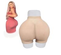 SoTUCR Mutandine rinforzanti per Glutei realistici in Silicone 4X Mutandine Modellanti Imbottite per Crossdressing con Culo Grosso per Cosplay travestiti,Color 1,Upgrade