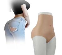 SoTUCR Mutandine Sollevanti per Il Sedere in Silicone Boxer Imbottiti Sollevamento Nascosto Vita Alta Modellante Snellente Mutanda Shaper per Cosplay,Color 1,One Size