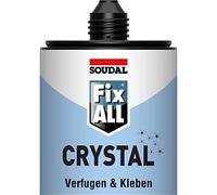 Soudal 282.204,2 cm Fix all Crystal"adesivo sigillante, bianco, 290 ml