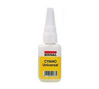 Soudal 33007142/127374 â€“ Adhes Inst. Cyano Univ. 20 gr 007142/127374
