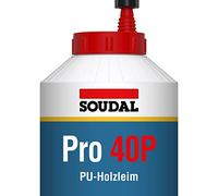Soudal â€“ Pro 40P legno colla resistente al acqua bottiglia di 750 g â€“ BEIGE