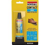 Soudal Adesivo A Contatto Universale -Contact Liquid , Paglierino, Giallo, 50 Ml