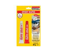 Soudal Colla Epossidica Rapida Trasparente 2 x 10 ml